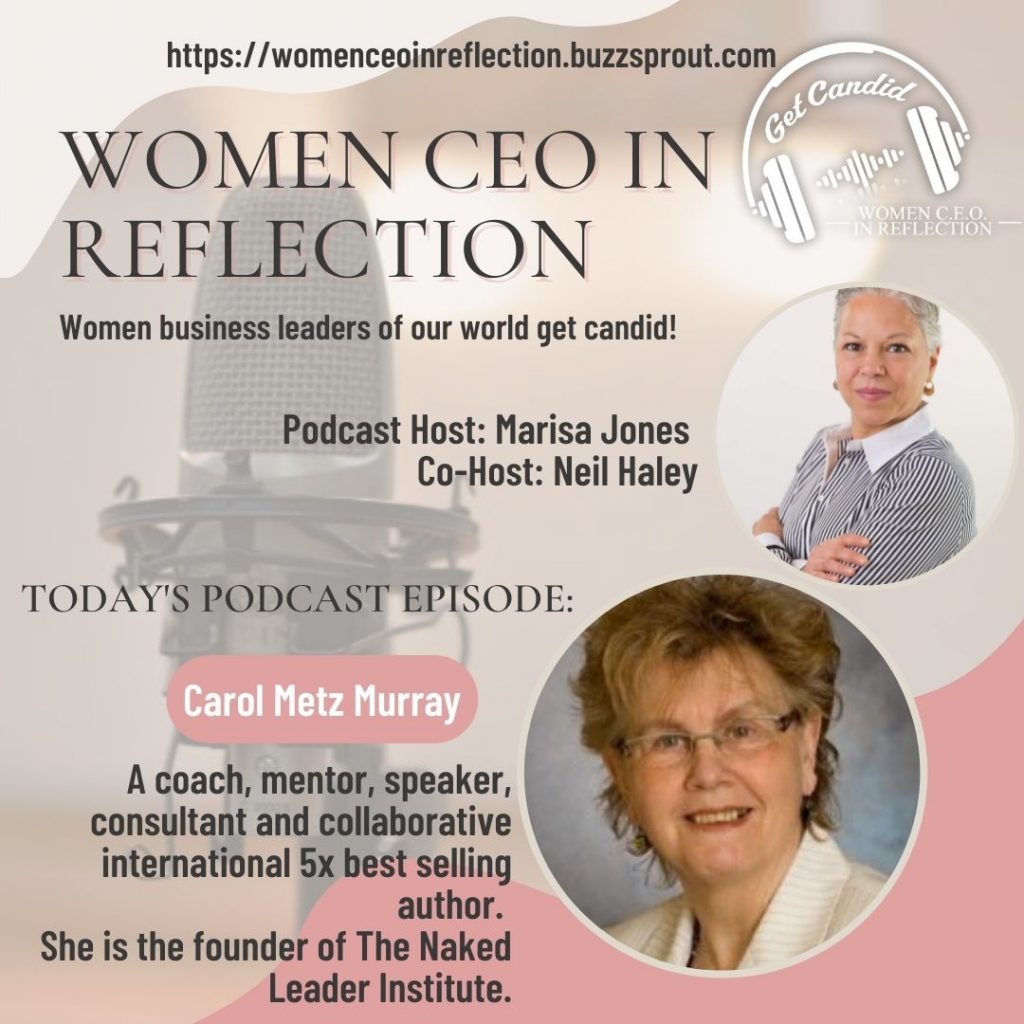 Women CEO in Reflection